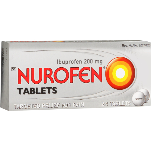 Nurofen Ibuprofen 200mg Tablets 24  Tablets