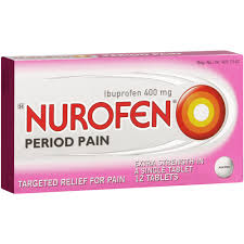 Nurofen Ibuprofen Period Pain Tablets 12s