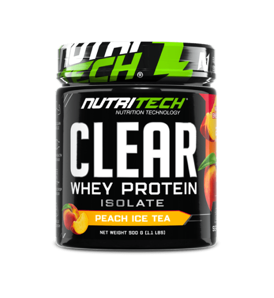 Nutritech Clear Whey Protein Isolate Peach Ice Tea 500g
