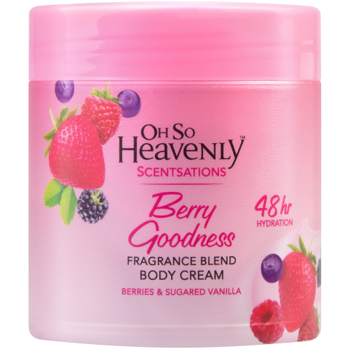 Oh So Heavenly Classic Care Body Cream Berry Goodness 470ml