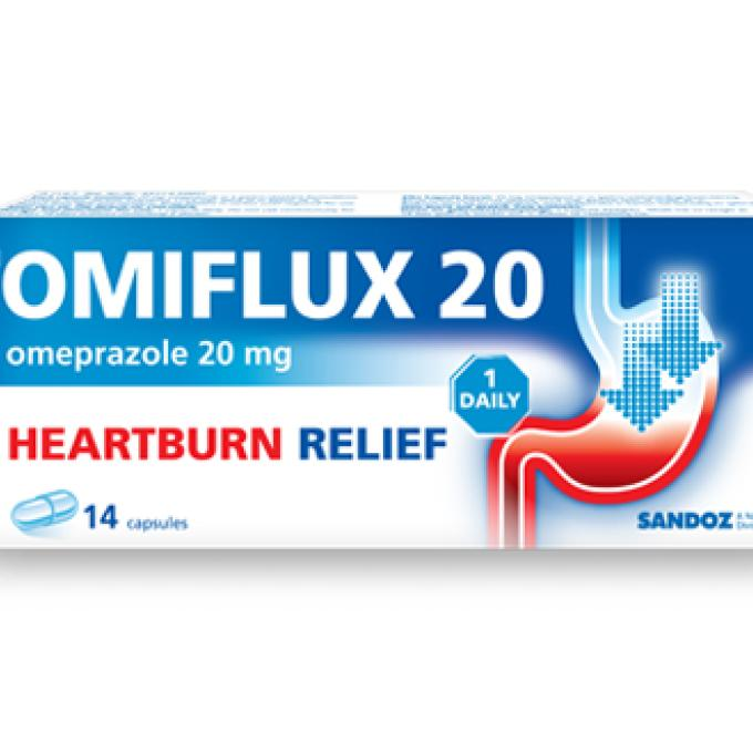Omiflux 20mg Capsules 14's