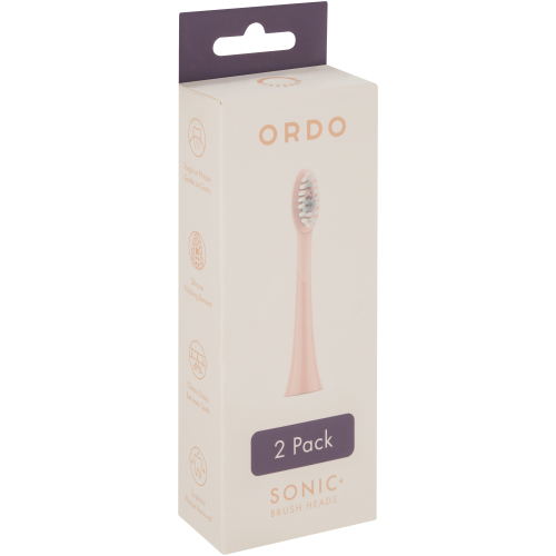 Ordo Brush Head Rose 2 Pack