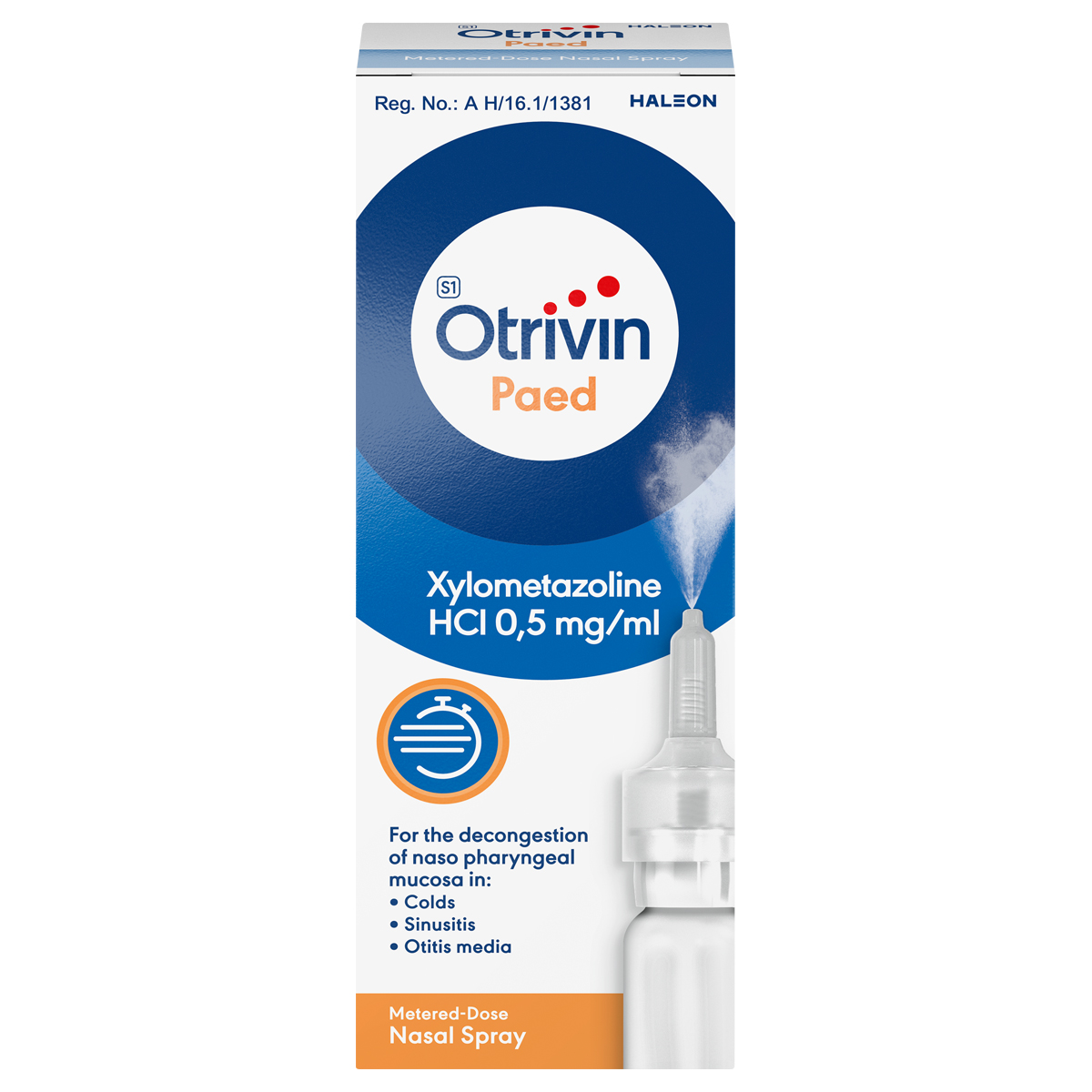 Otrivin Paediatric Metered Dose 10ml