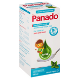 Panado Paediatric Syrup Alcohol & Sugar Free 100ml