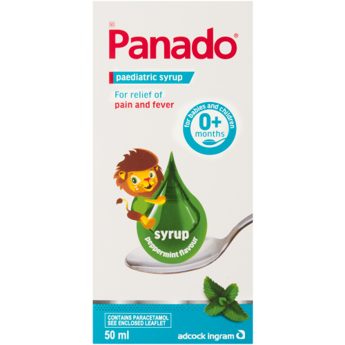 Panado Paediatric Syrup Peppermint 50ml