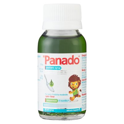 Panado Paediatric Syrup Peppermint 50ml