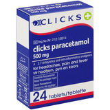 Paracetamol 500mg 24 Tablets