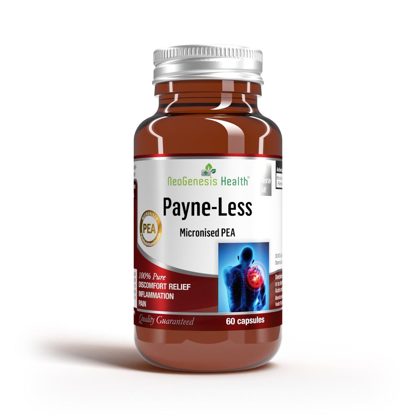 NeoGenesis Payne-Less -Micronised PEA® 60s