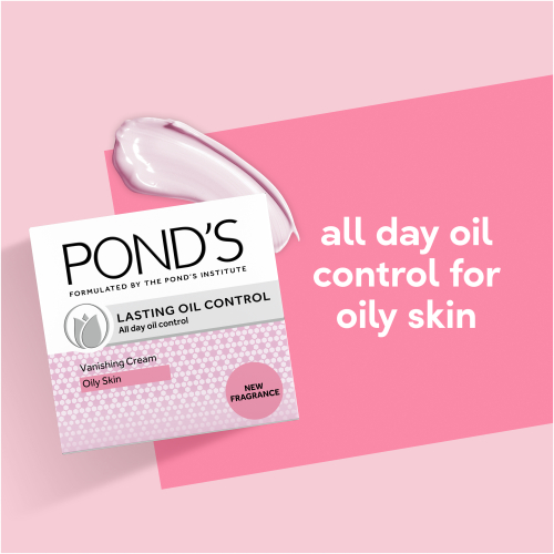 Pond's Lasting Oil Control Vanishing Cream For Very Oily Skin 50ml