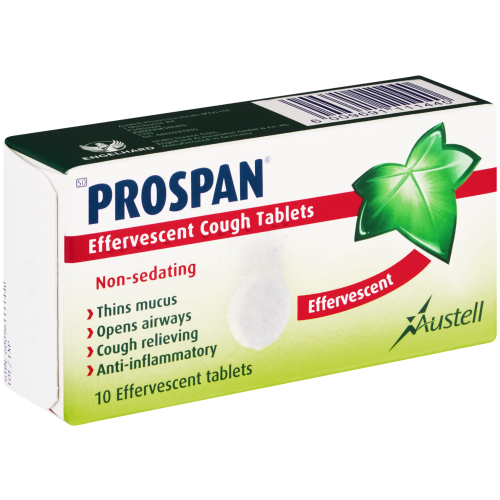 Prospan Effervescent Cough Tablets 10 Tablets