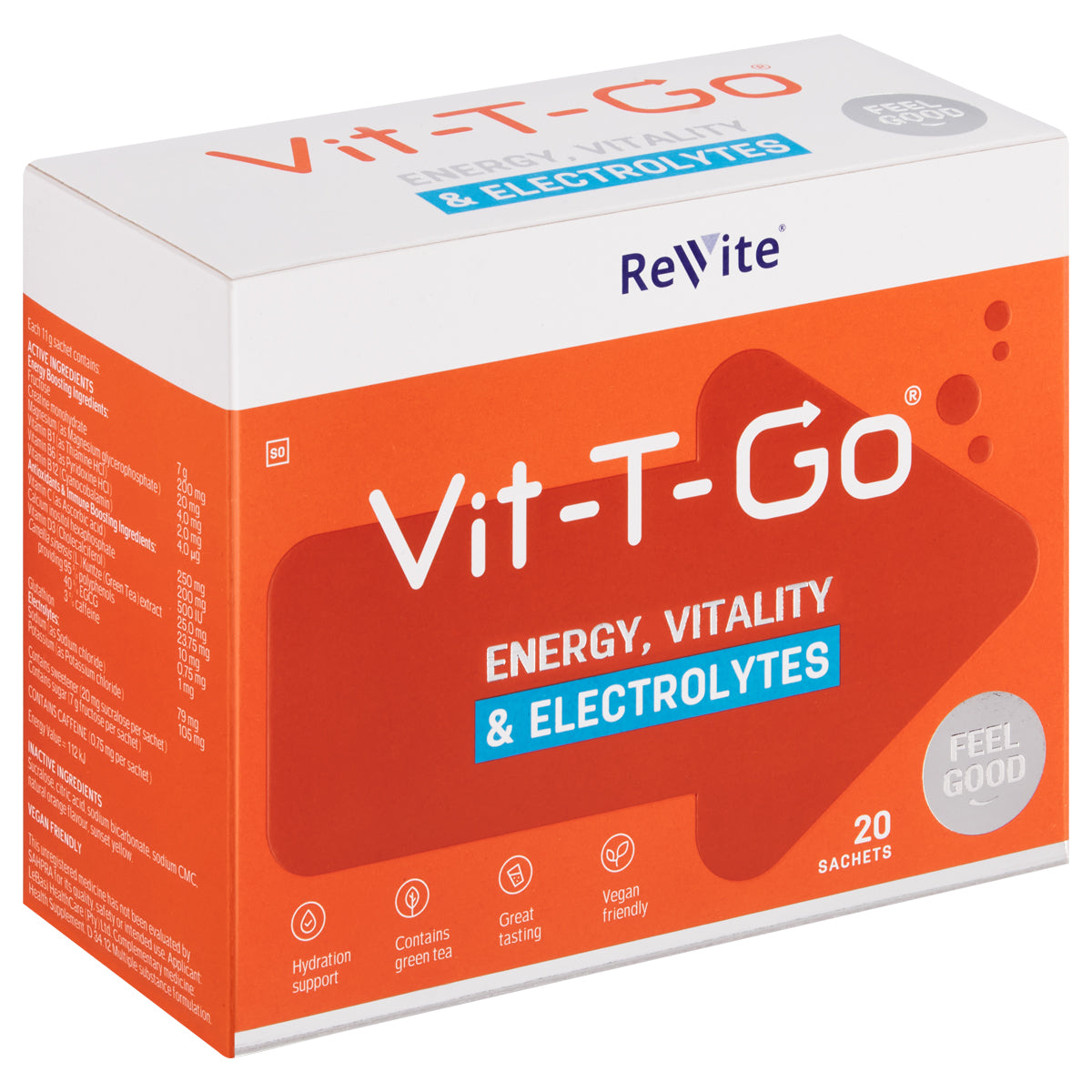 ReVite Vit-T-Go Sachets 20s