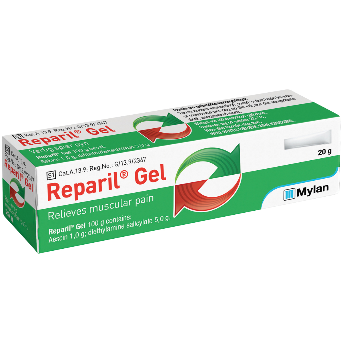 Reparil Gel 20g Starter Pack