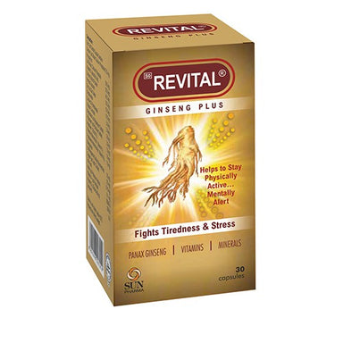 Revital Ginseng Plus Capsules 30s