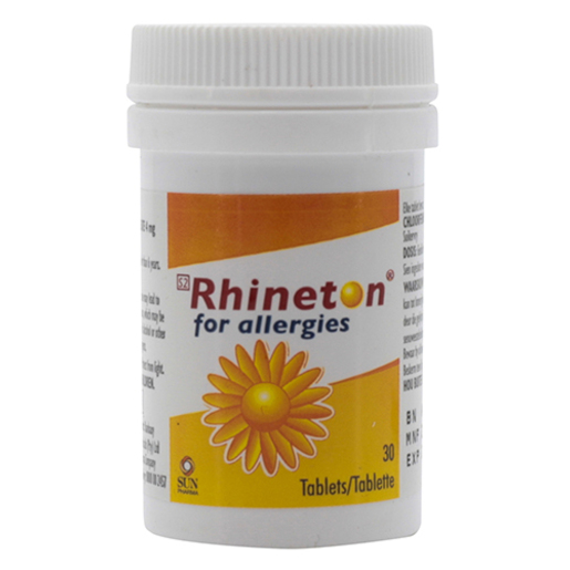 Rhineton 4mg Tablets 30s
