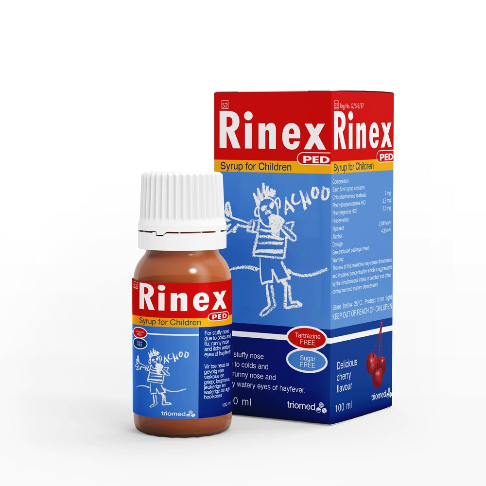 Rinex Decongestant Syrup 100ml
