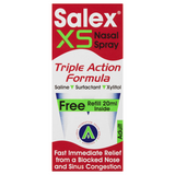 Salex Xs Triple Action Nasal Spray 20ml