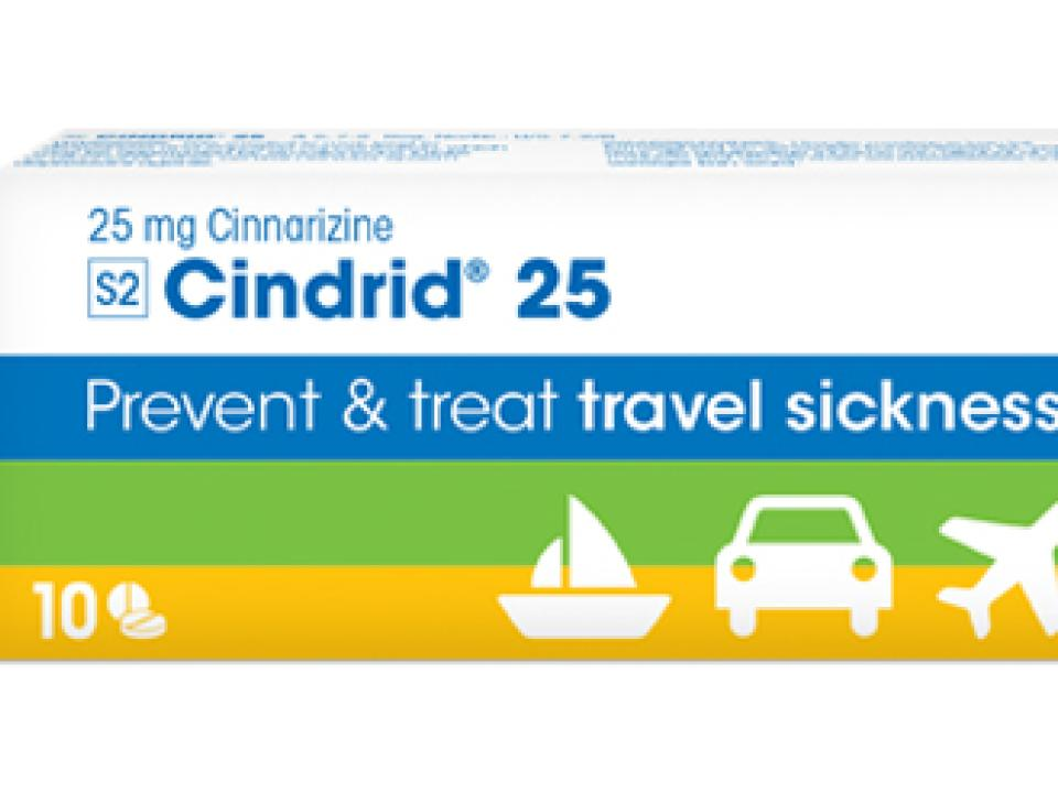 Sandoz-Cinnarizine 25mg Tablets 10s
