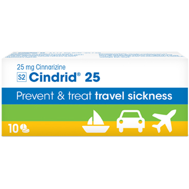 Sandoz Cinnarizine 25mg Tablets 10