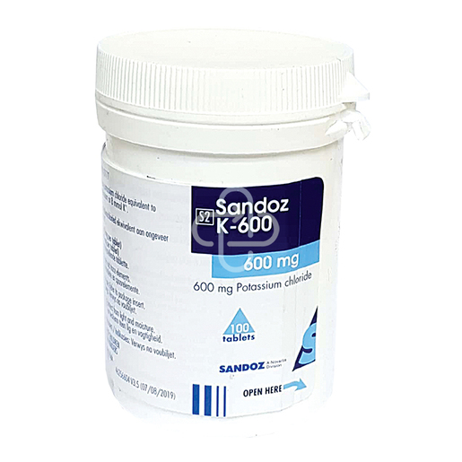 Sandoz K 600mg Fct 100's
