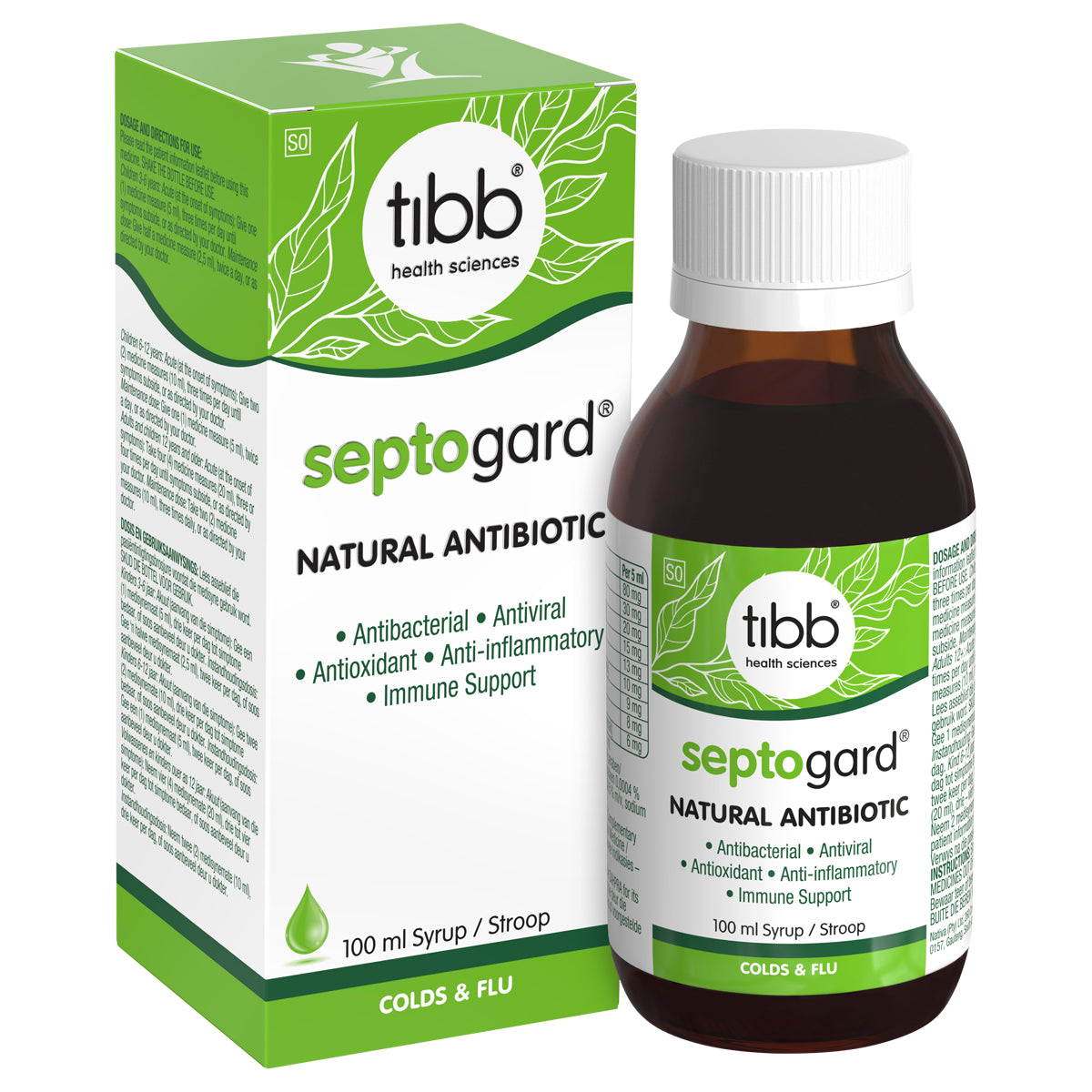 Septogard Natural Antibiotic Syrup 100ml