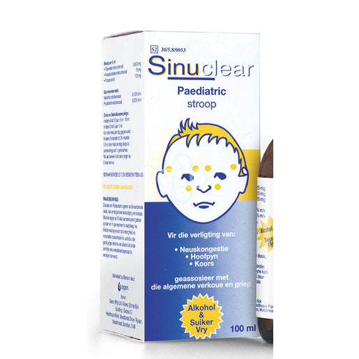 Sinuclear Syrup 100ml Paediatric Alc Free