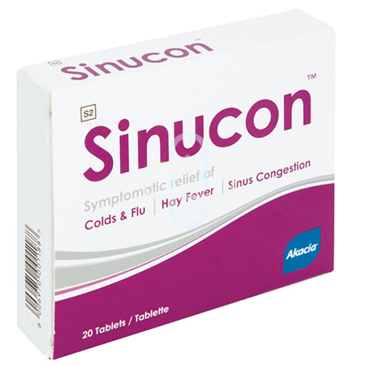 Sinucon Tablets 20 Tablets