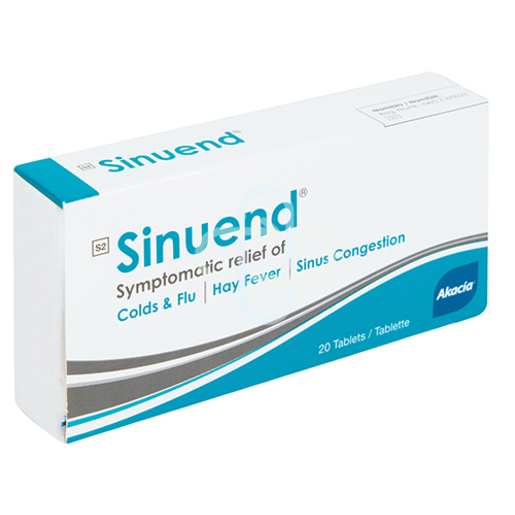 Sinuend 20 Tablets