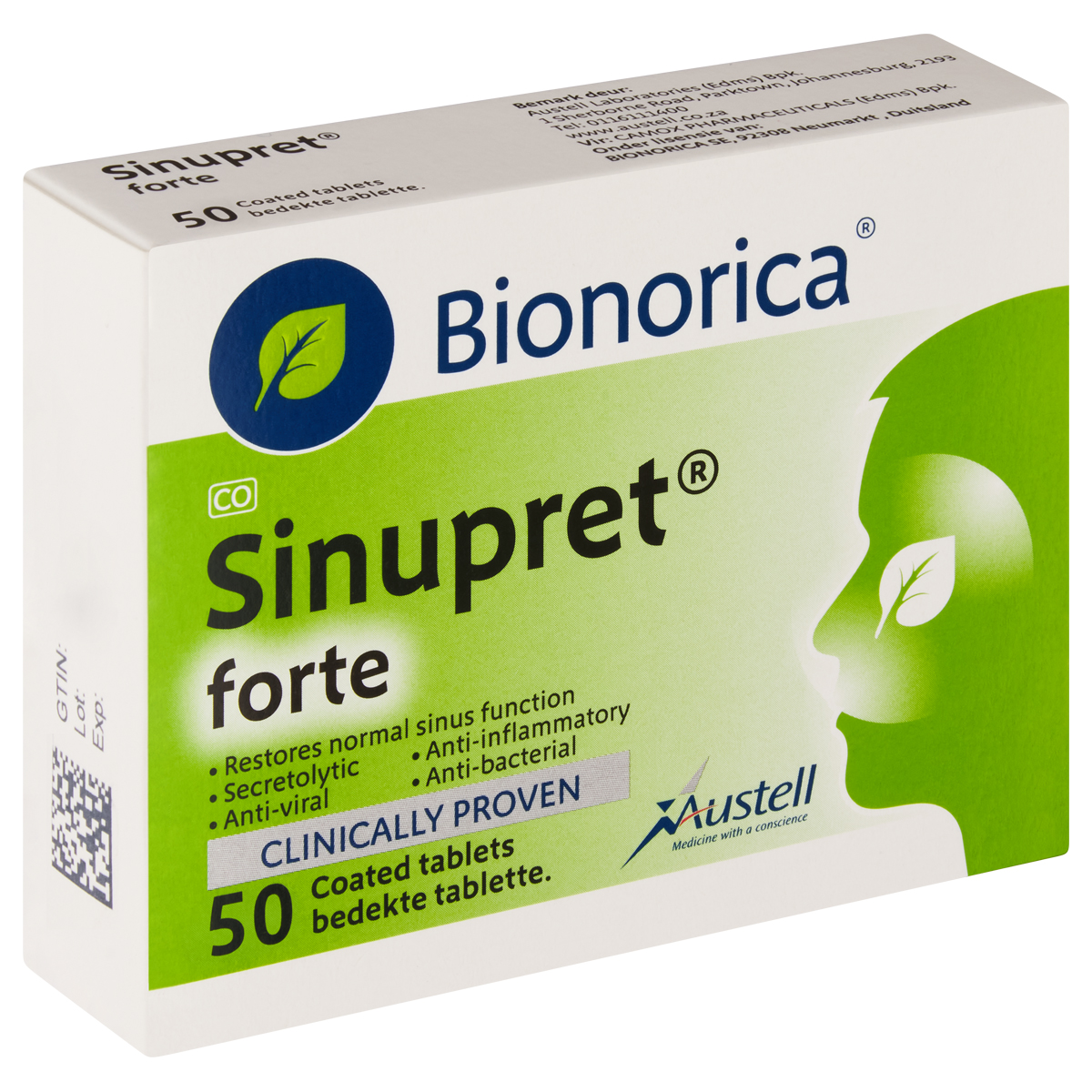 Sinupret Forte 50 Tablets