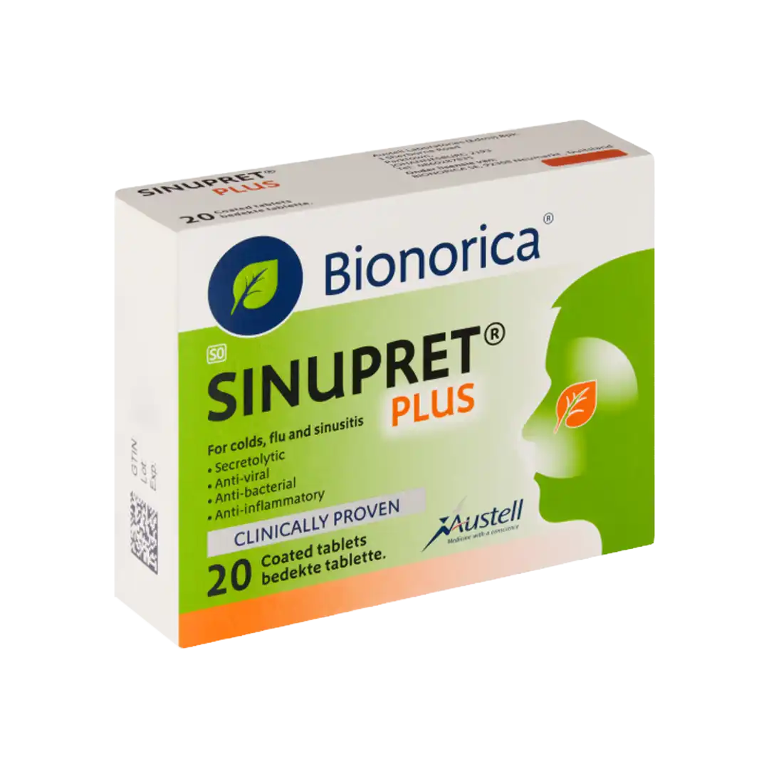 Sinupret Plus Tablets 20s