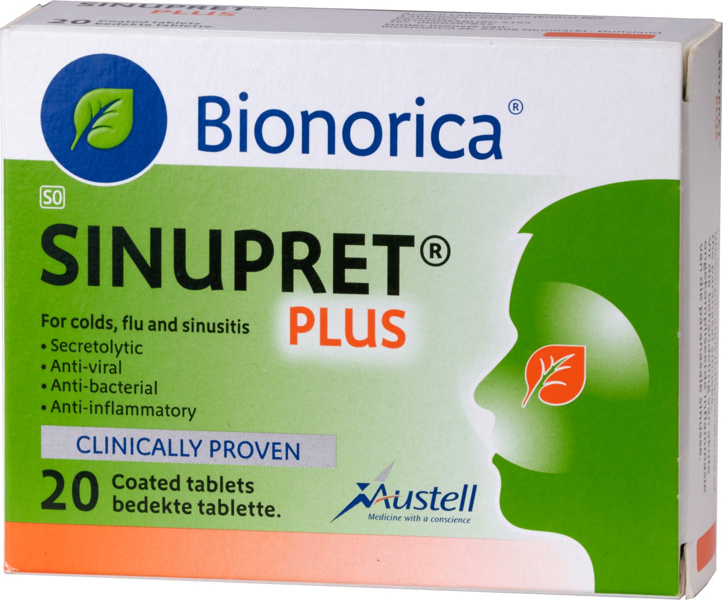 Sinupret Plus Tablets 20s