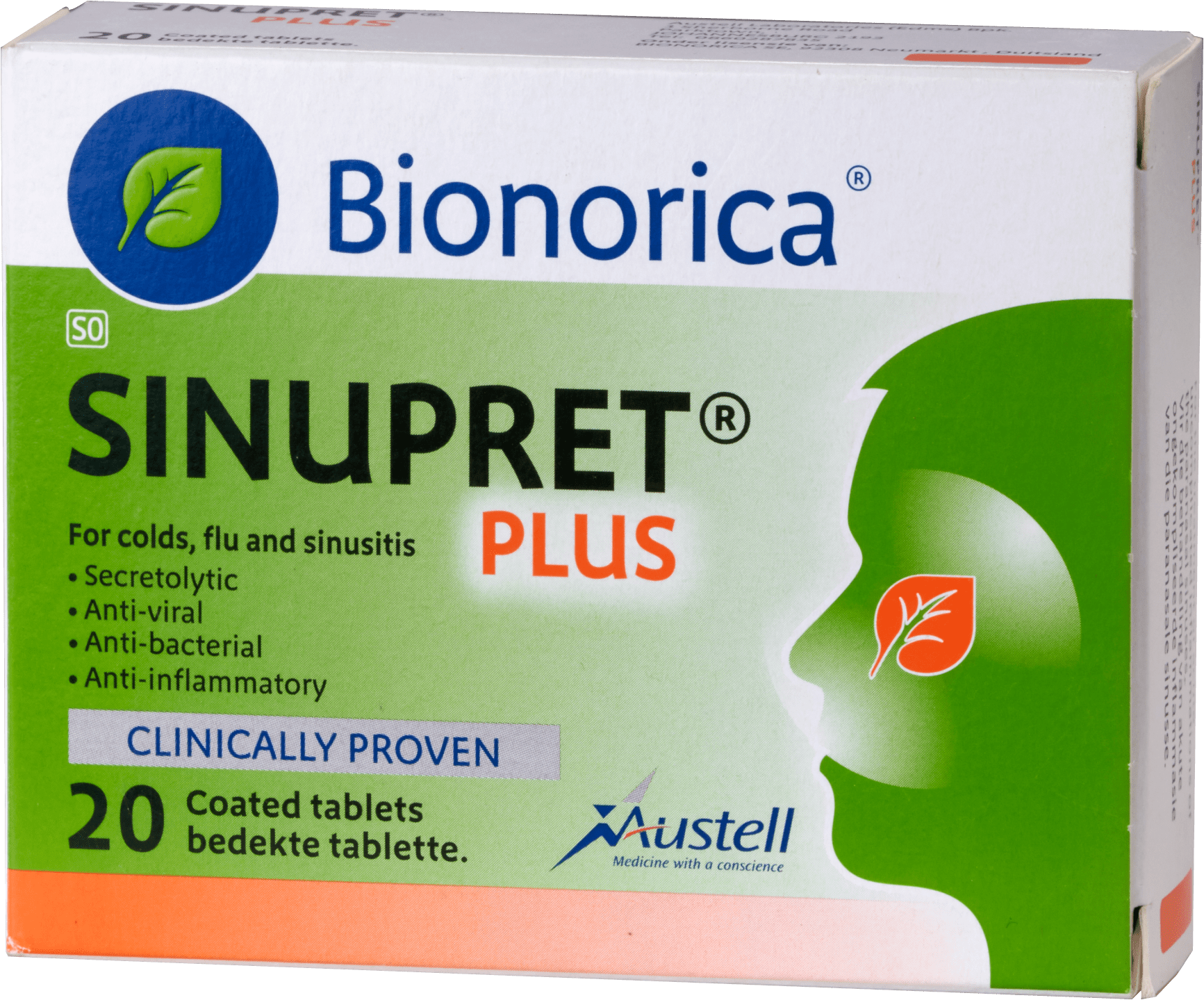 Sinupret Plus Tablets 20s