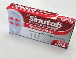 Sinutab Sinus Pain Extra Strength Tablets 12 Tablets