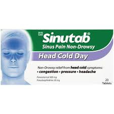 Sinutab Sinus Pain Non Drowsy 10's