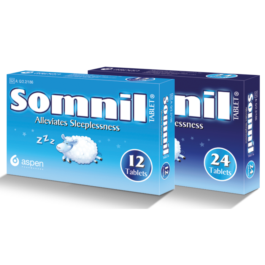 Somnil 25mg Tablets 12's