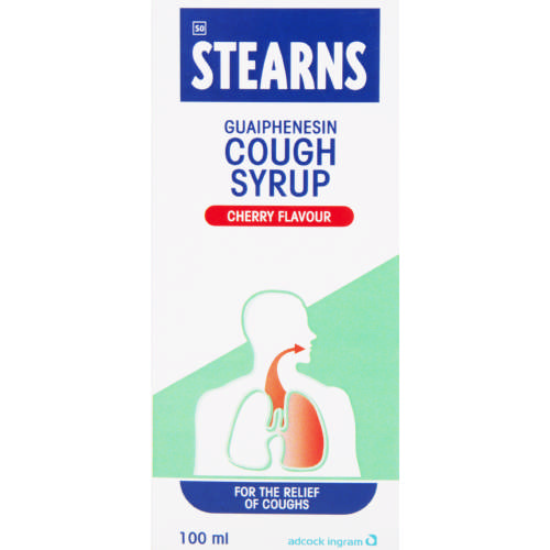 Stearns Cough Syrup Peppermint 100ml