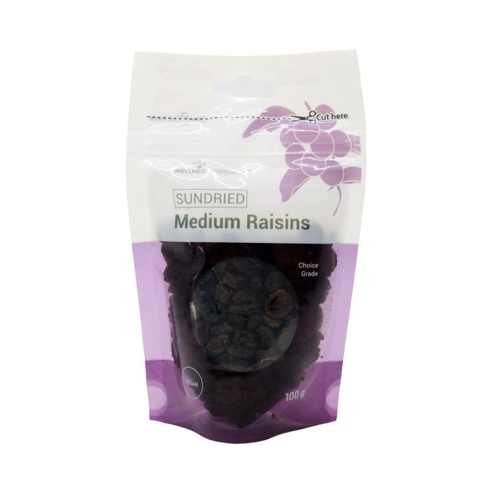 Wellness Raisins Medium Sundried 100g