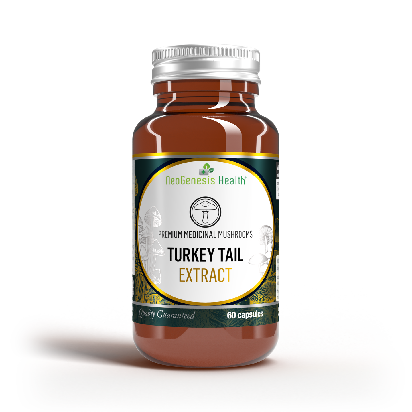 NeoGenesis Turkey Tail Medicinal Mushroom 60s
