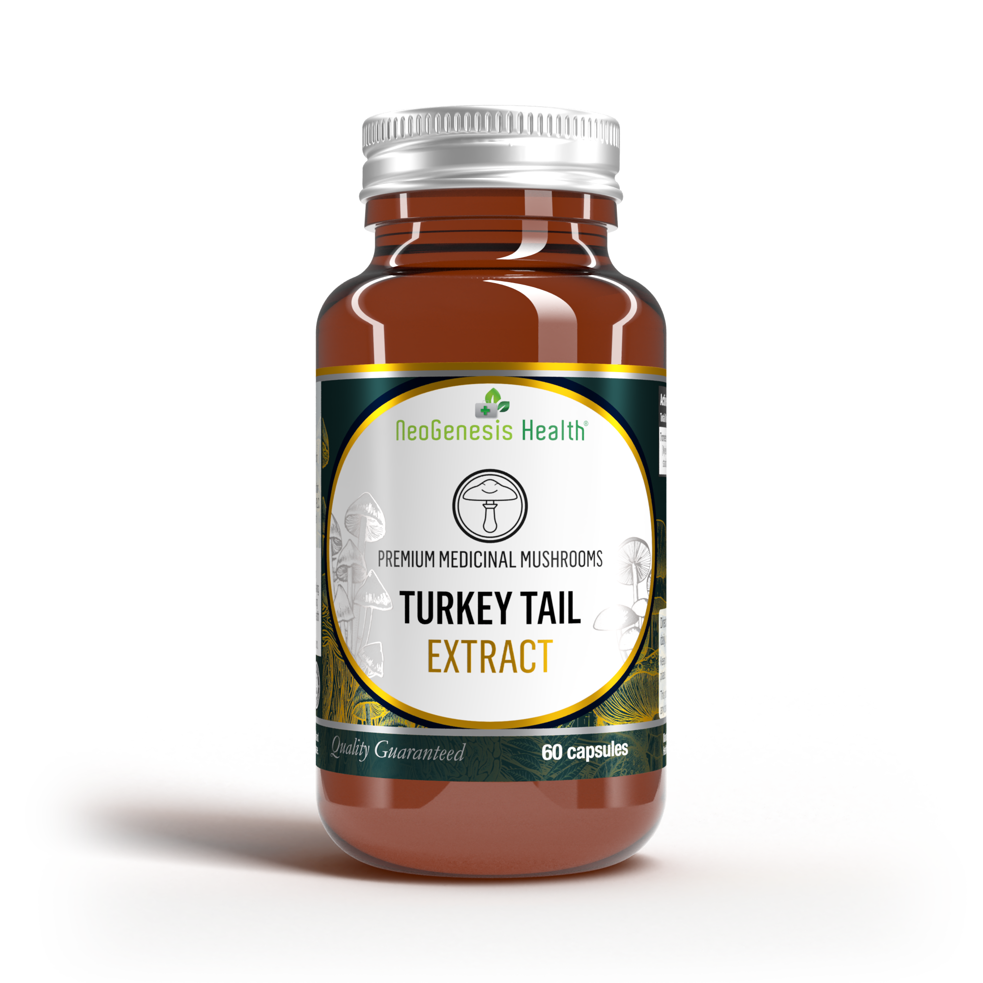NeoGenesis Turkey Tail Medicinal Mushroom 60s