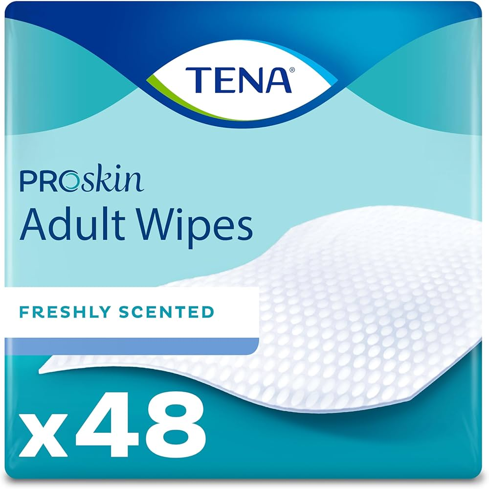 Tena Wet Wipes 48's