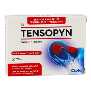 Tensopyn Tablets with Codeine 20s