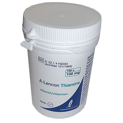 Thiamine Hci Tabs 100mg 100's