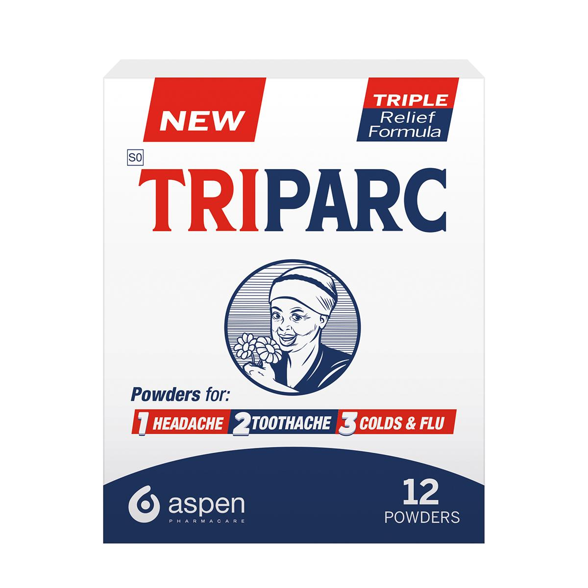 Triparc Tripple Action Powders Plain 12