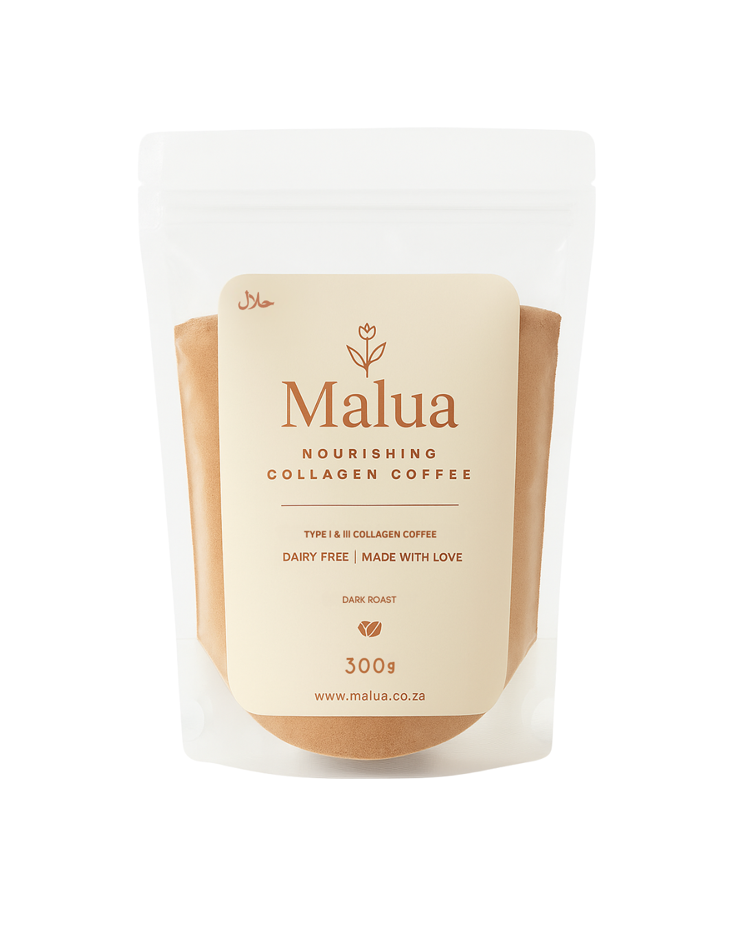 Malua Collagen Coffee Dark Roast 300g