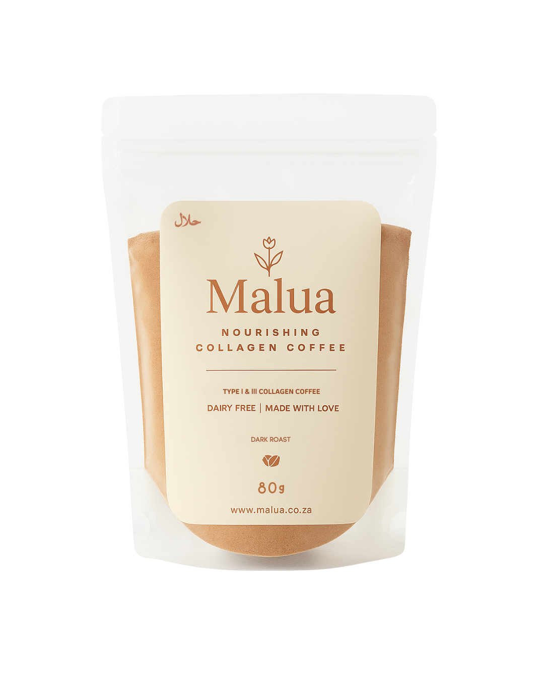 Malua Collagen Coffee Dark Roast 80g