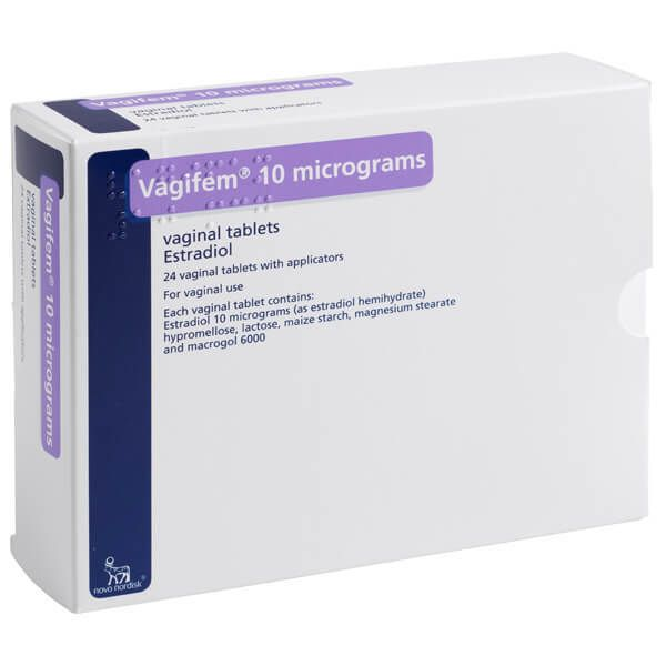 Vagifem 10mcg Vaginal Tablets 18's