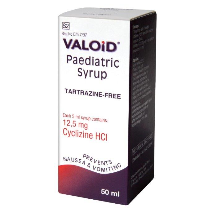 Valoid Paediatric Syrup 50ml