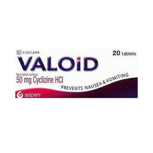 Valoid 50mg Tablets 20's