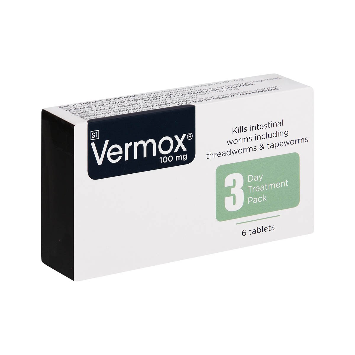 Vermox Tablets 6s