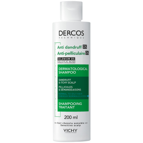 Vichy Dercos Anti-Dandruff Advanced Action Shampoo Greasy Hair 200ml