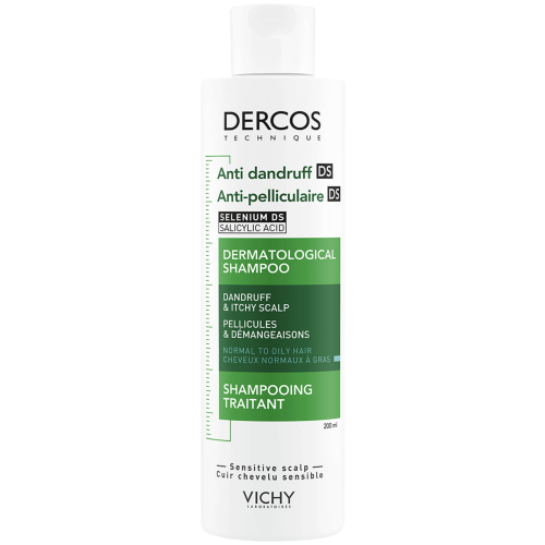 Vichy Dercos Anti-Dandruff Advanced Action Shampoo Greasy Hair 200ml